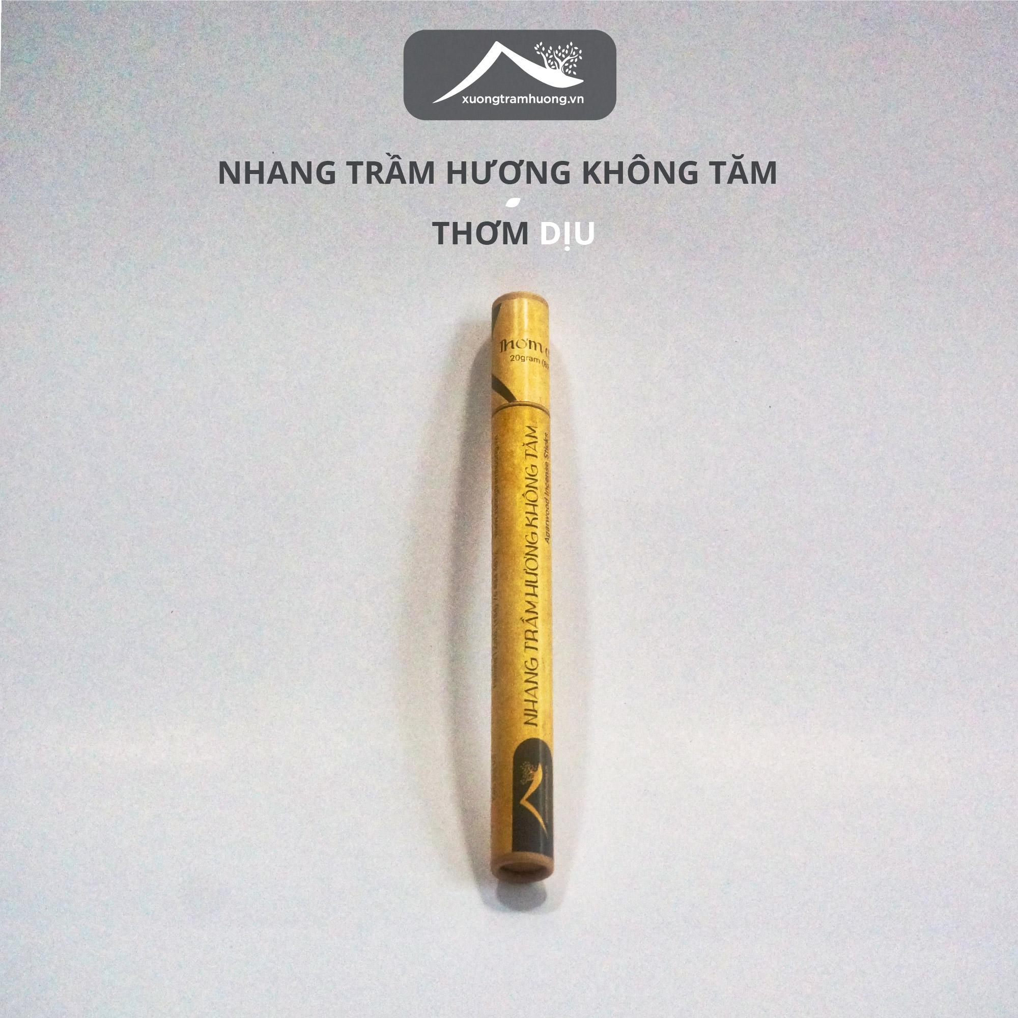 Nhang Trầm Hương Không Tăm Sạch Nguyên Chất Xưởng Trầm Hương Thơm Dịu Ít Khói Xông Nhà