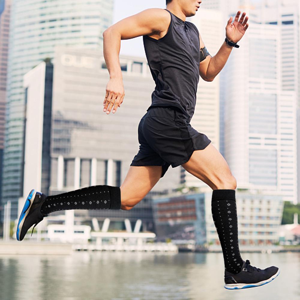 Vớ thể thao thoáng khí nhanh khô SHIN SPLIN cho luyện tập ngoài trời, chạy bộ