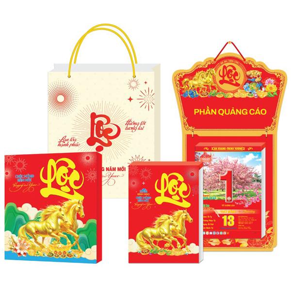 Lịch Bloc Đại Đặc Biệt 2026 - Việt Nam Tươi Đẹp - Hạnh Phúc - Đại Việt Á DVA14 - Chữ Lộc