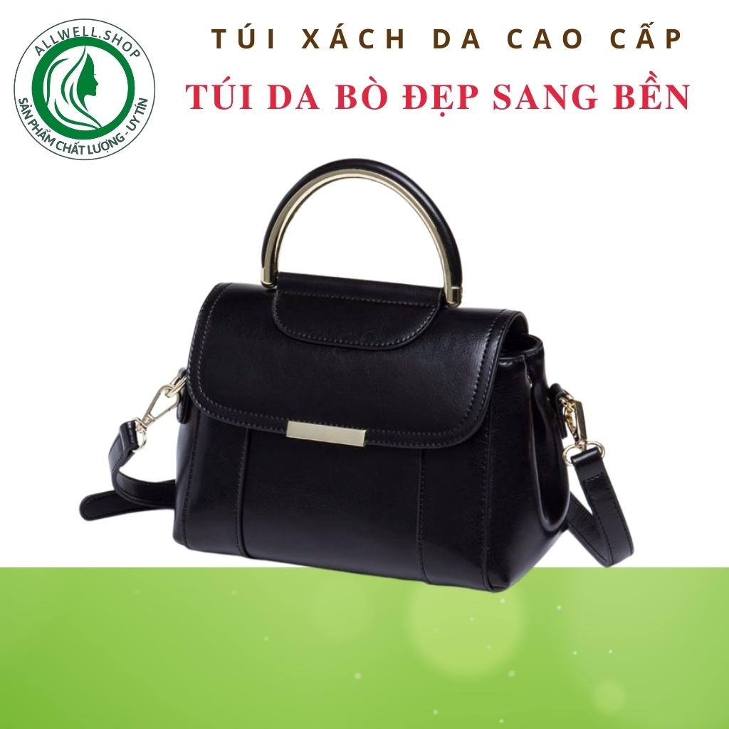 Túi Xách Nữ Cầm Tay, Đeo chéo Da Cao Cấp Hiệu HADATI - Túi Đi Gọn, Nhẹ Đi Tiệc, Đi Du Lịch, Cafe, Đi Làm Vừa Đẹp, Sang, Xinh AllWELLSHOP