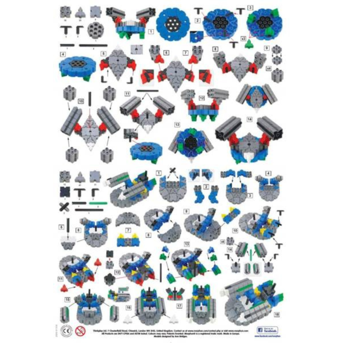 Đồ chơi lắp ráp chủ đề tàu vũ trụ 334 pcs MORPHUN MP26700