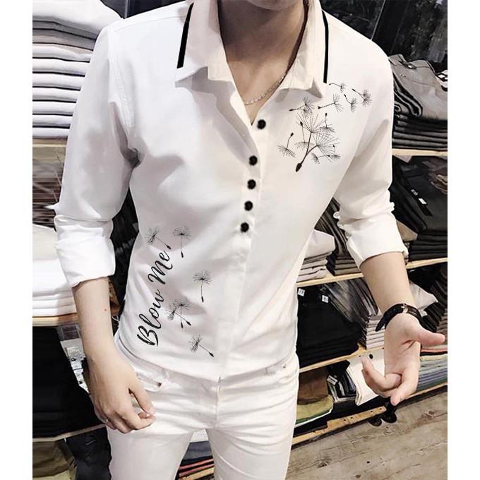 Áo Sơ Mi Nam Trắng