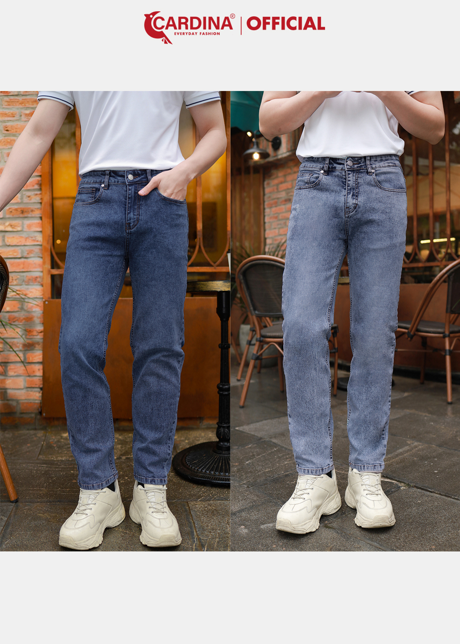 Quần Jeans Nam  Cao Cấp Dáng Ống Đứng Trẻ Trung Khỏe Khoắn 3QM01