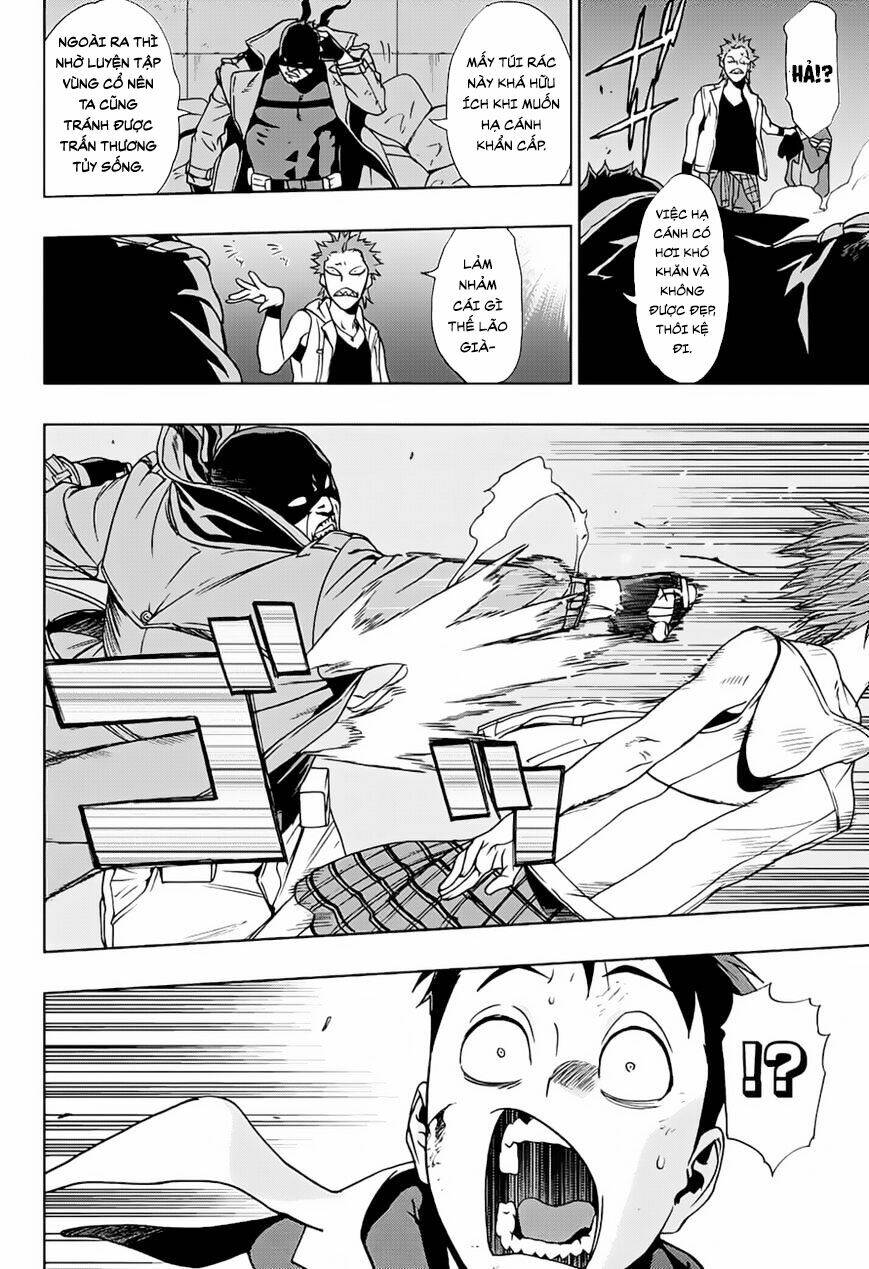 học viện siêu anh hùng: quái hiệp chapter 1 34