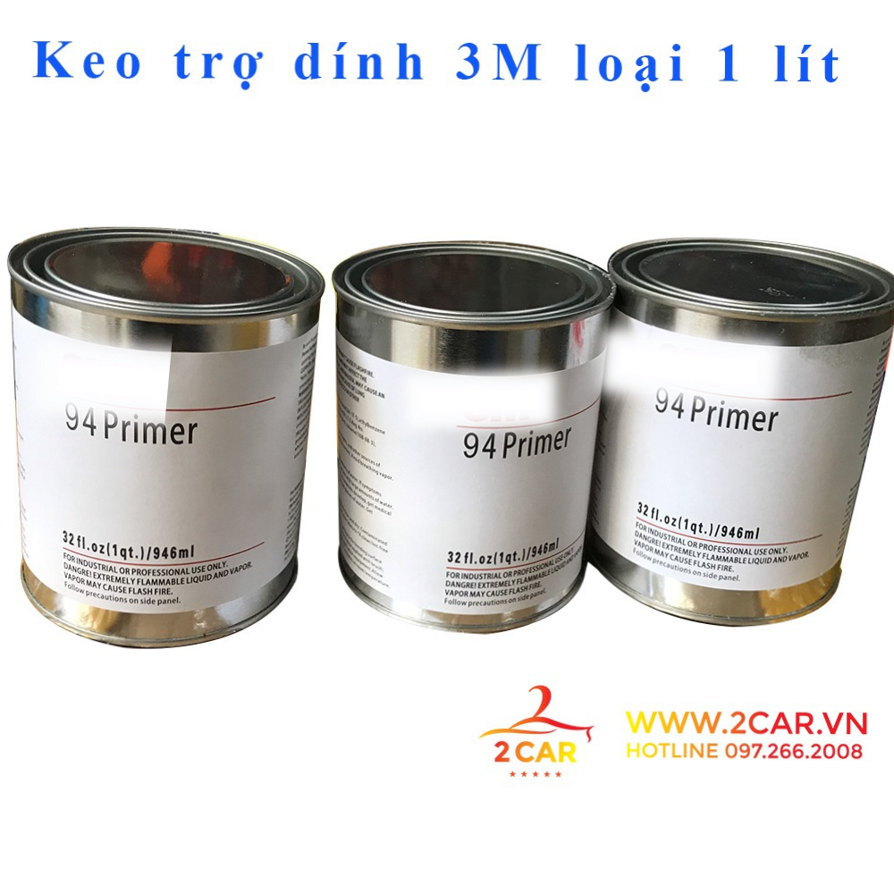 Dung dịch keo trợ dính 3.M loại 1 lít, dùng trợ dính khi dán các đồ ốp dán xe ô tô