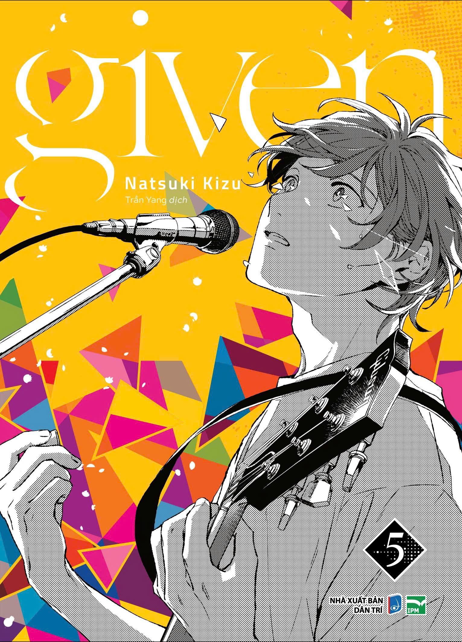 Sách - Bộ Manga - Given: Tập 4-6 (Bộ 3 Tập) - Bản Sưu Tầm - Tặng Kèm Boxset Nam Châm The Brigde + Concert Ticket + Card Bo Góc