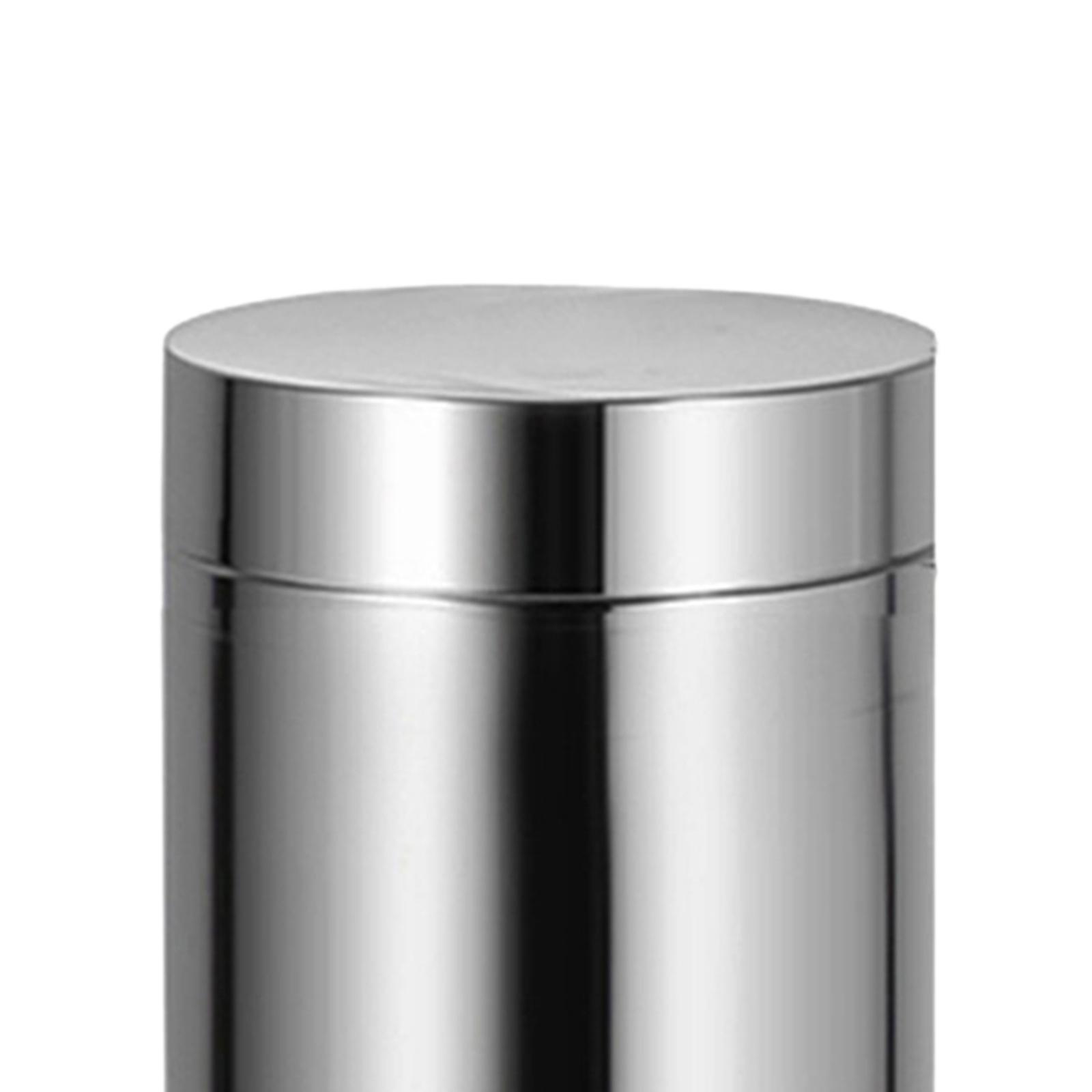 Mini Tea Storage Containers Organizer Round Tin Can Box for Tea Coffee