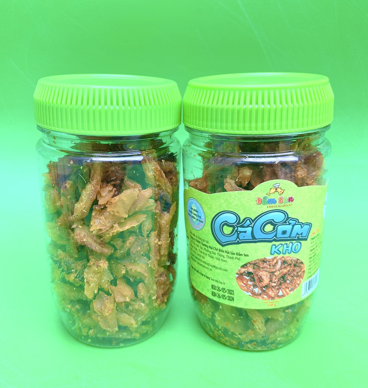 Đặc Sản Bình Thuận - Cá Cơm Kho Ăn Liền Đầm Sen - 200G - Ocop 4 Sao