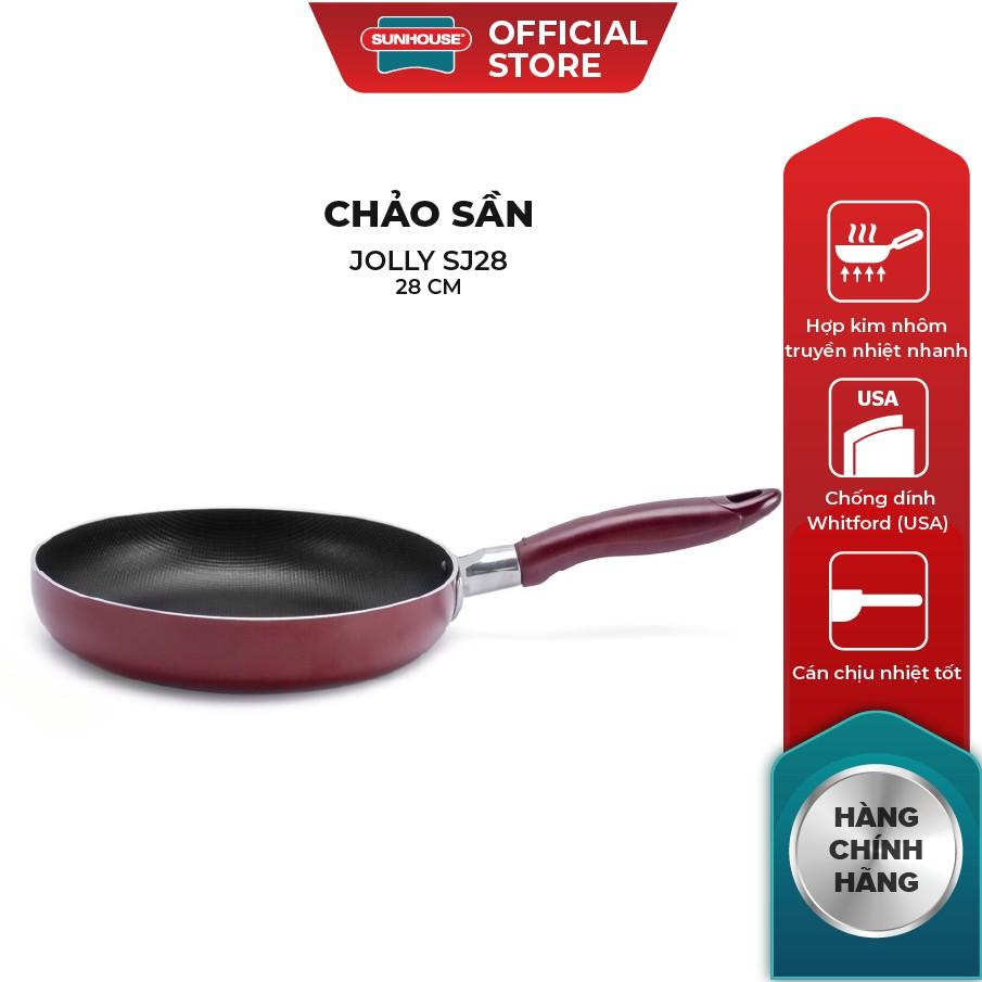 Chảo caro chống dính Jolly EF sần SJ28 28cm