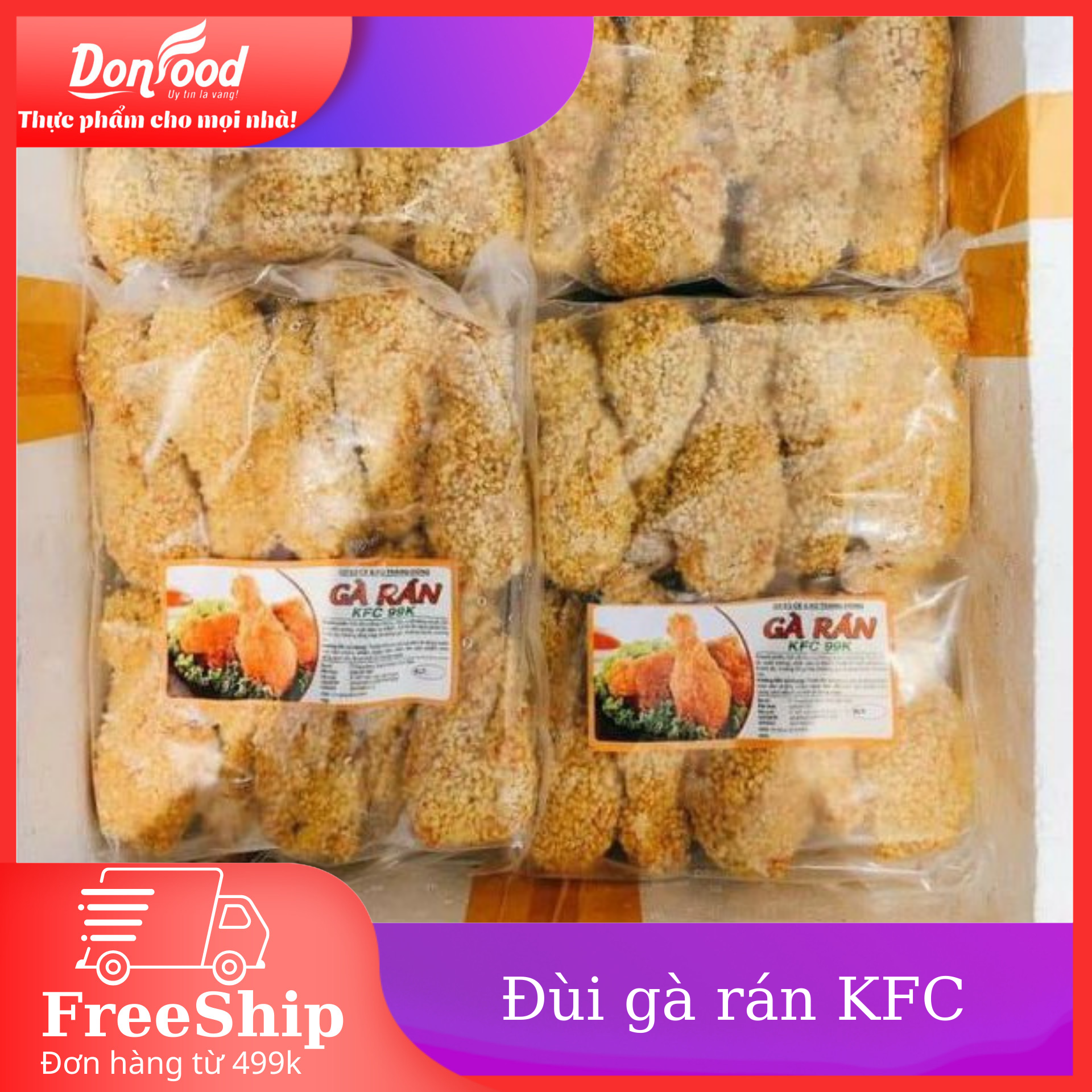 -Đùi Gà rán KFC -2kg