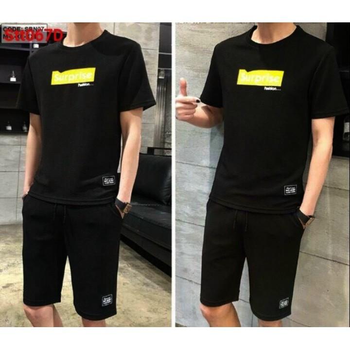 Đồ bộ nam nữ unisex mùa hè chất mè xịn co giãn 4 chiều thoáng mát (Surise