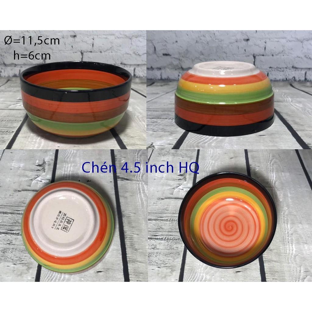 Tô 7 cầu vồng cao cấp 17 cm