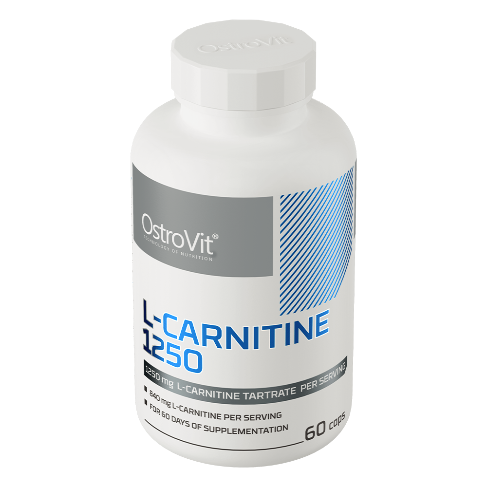 Viên Uống Ostrovit L-Carnitine 1250 (60 Viên) Bổ Sung L Carnitine Tartrate Cho Người Tập Thể Hình | CitySupp