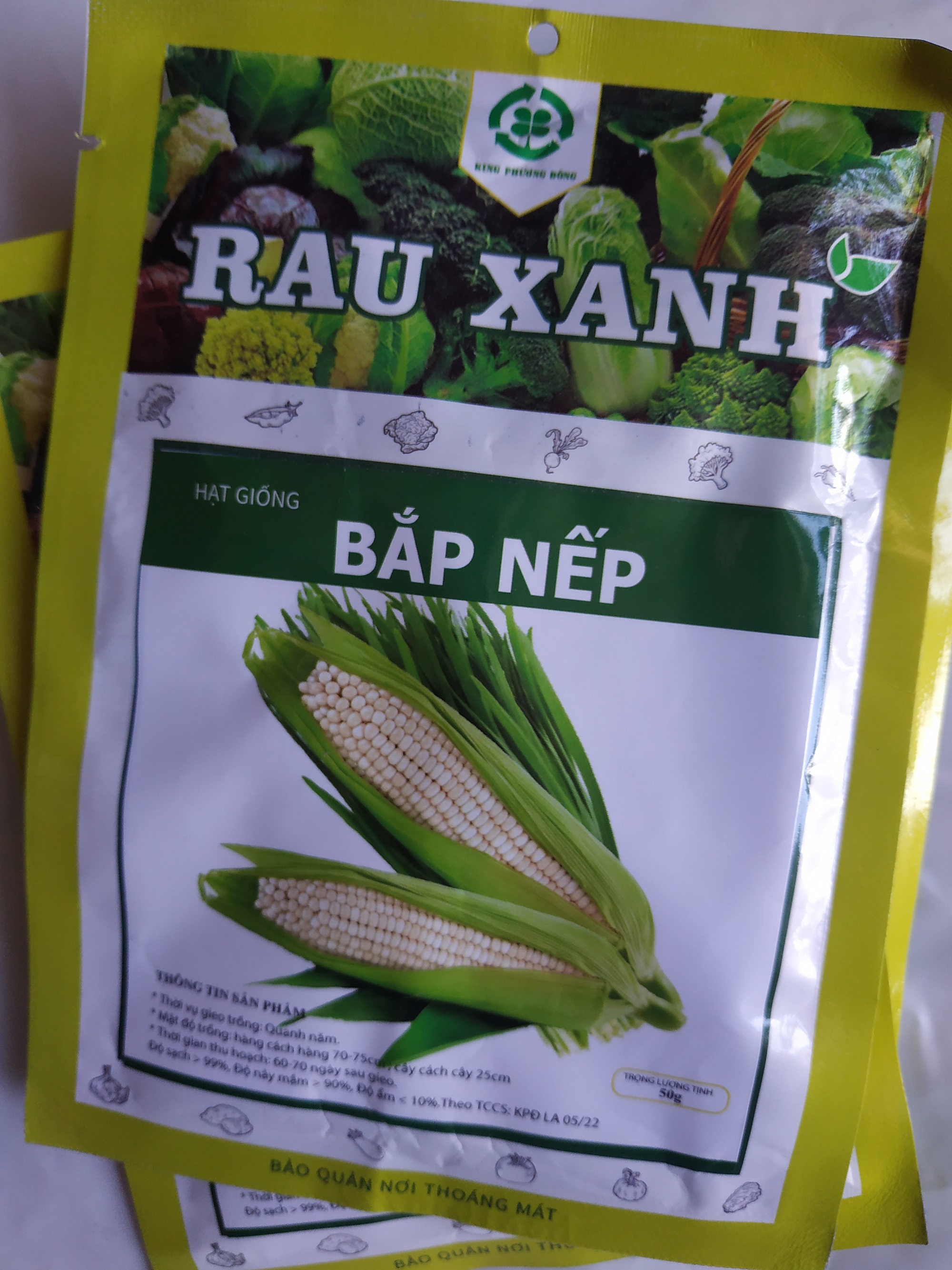 Hạt giống BẮP NẾP - gói 50 gram