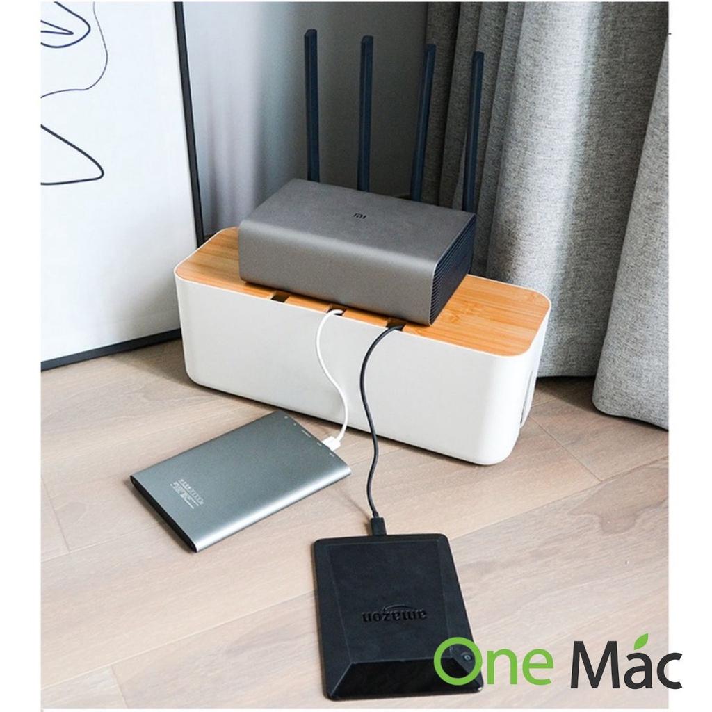 Hộp Đựng Ổ Cắm Điện, dây điện, sạc cáp an toàn đảm bảo bằng nhựa ABS chống cháy nổ