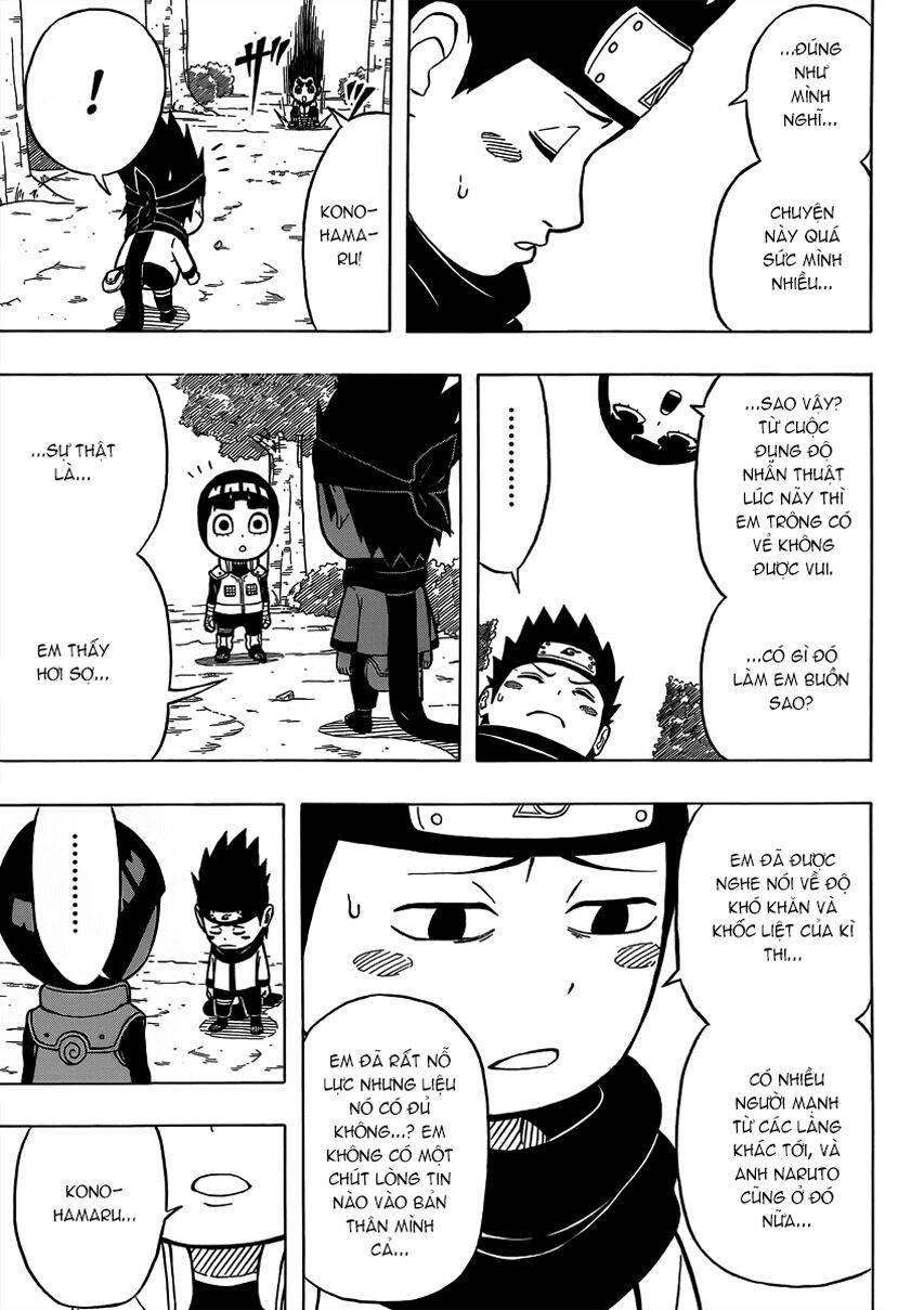 cửu vĩ hồ ly ngoại truyện rock lee chapter 7.5 15