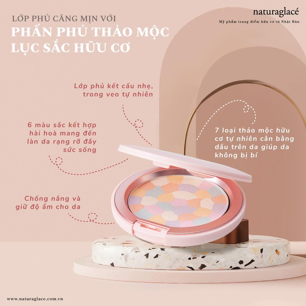 Phấn phủ thảo mộc lục sắc - naturaglacé Nu Pressed Powder