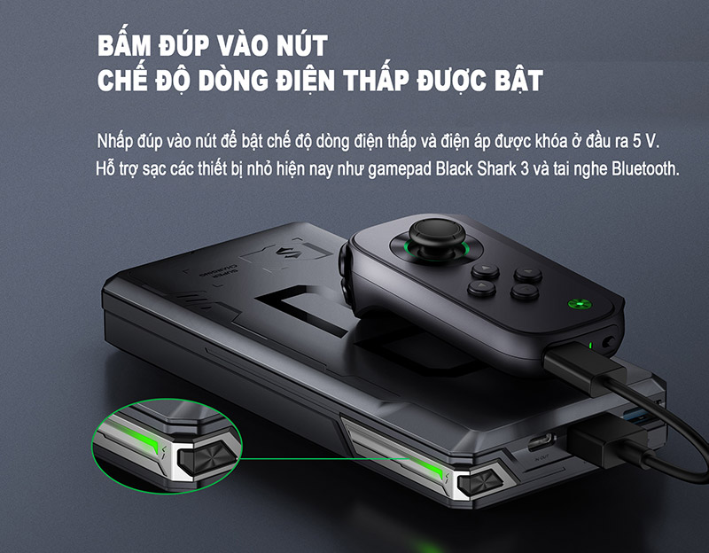 Pin sạc dự phòng Black Shark BPB02 dung lượng 20000mAh - HÀNG CHÍNH HÃNG