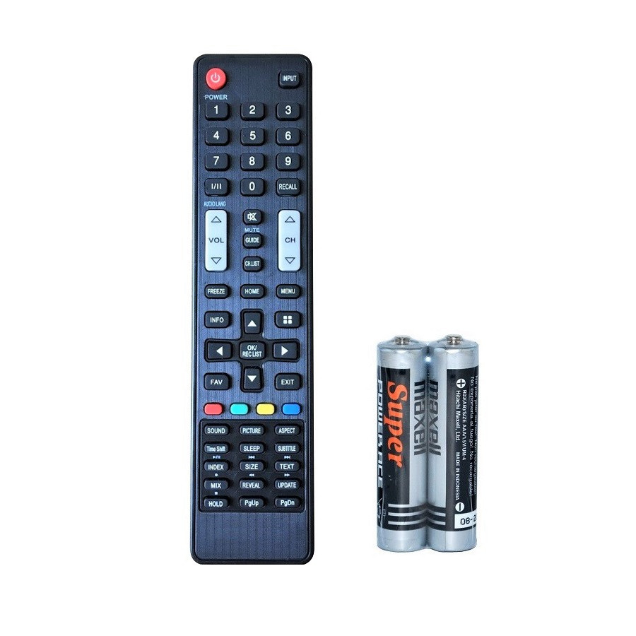 Remote Điều Khiển Dành Cho Smart TV, Internet Tivi ASANZO Home Menu