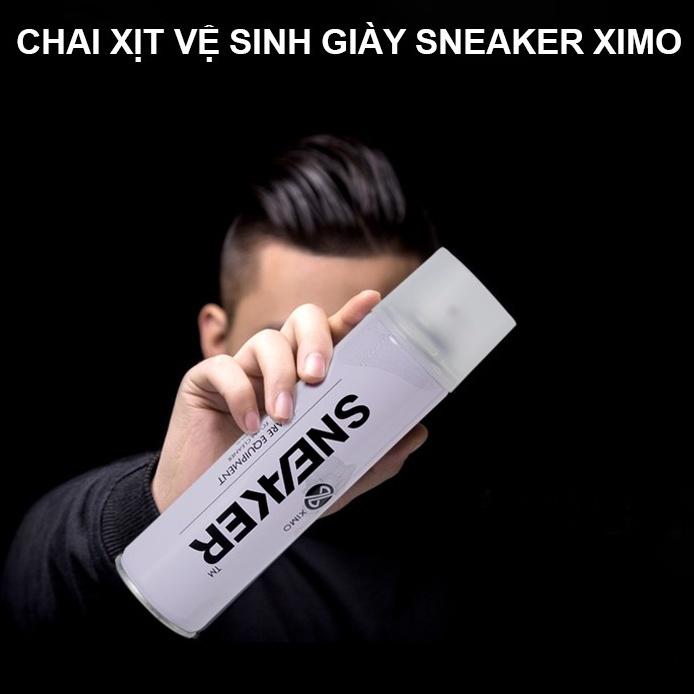 Chai Xịt Tạo Bọt Vệ Sinh Giày XIMO Cao Cấp 300ml tiêu diệt mọi vết bẩn