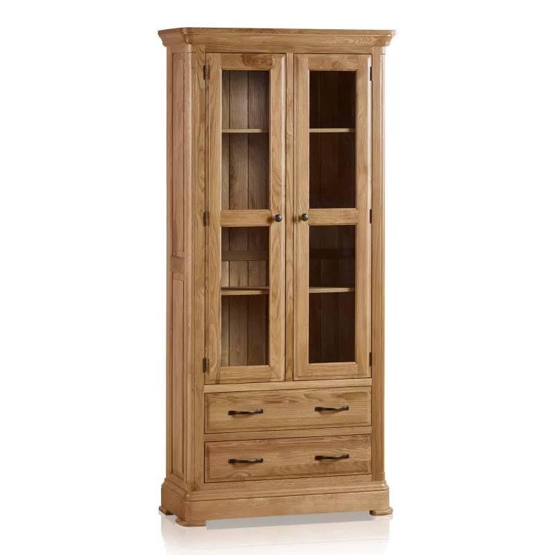 Tủ Trưng Bày 2 Cánh Kính Canterbury Gỗ Sồi Ibie LSD2CANO