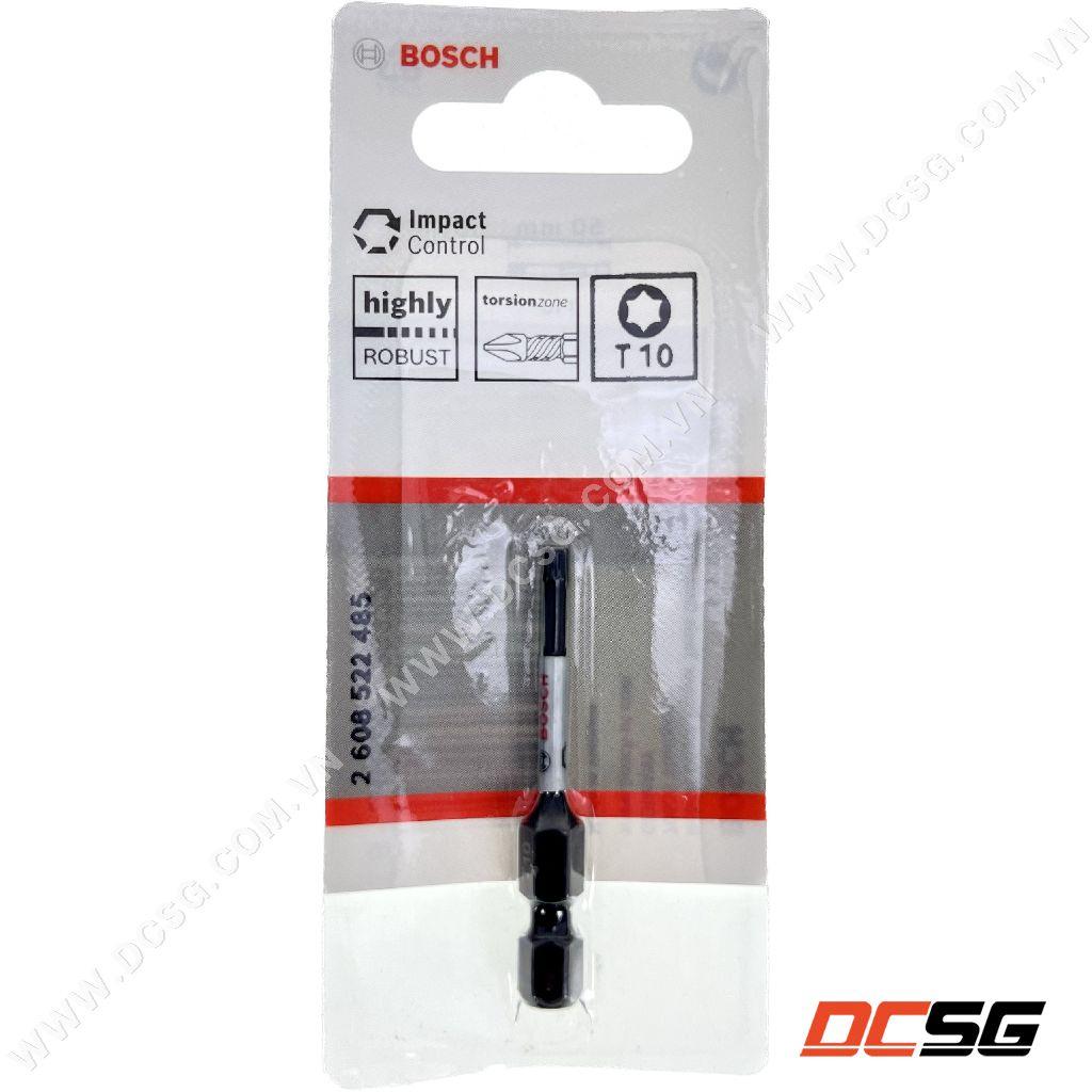 Mũi vít 1 đầu bake và hoa thị dài 50mm Power Bit Bosch | DCSG