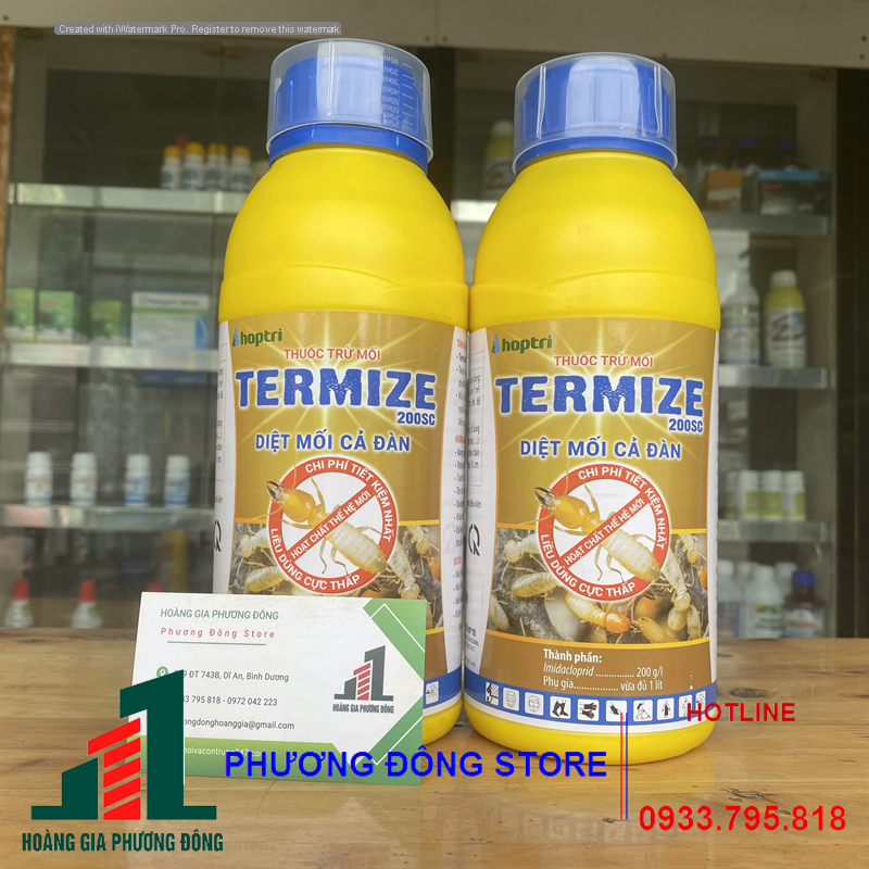 Thuốc diệt mối và phòng mối Termize 200SC _chai 1 lít