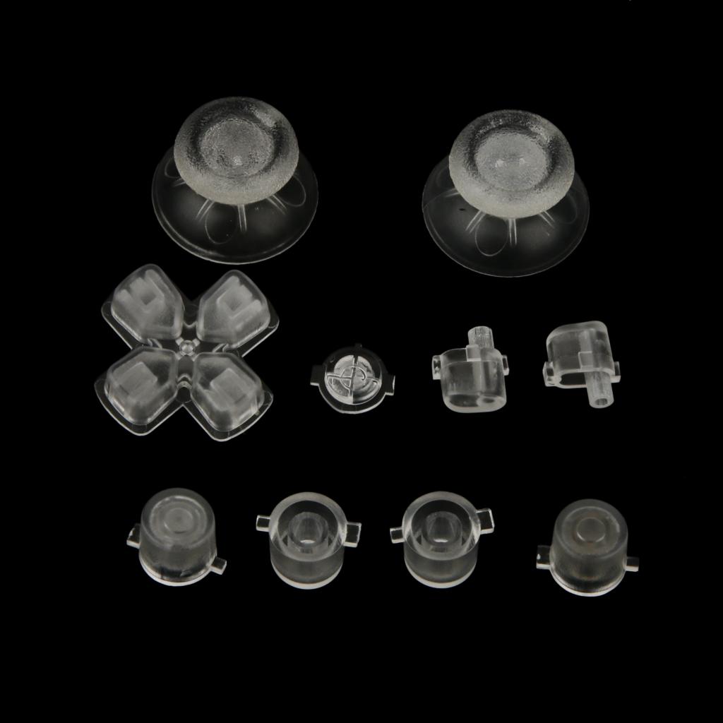 2x Full Buttons Game Mod Luminous Kit For Sony PS4 Playstation Controller