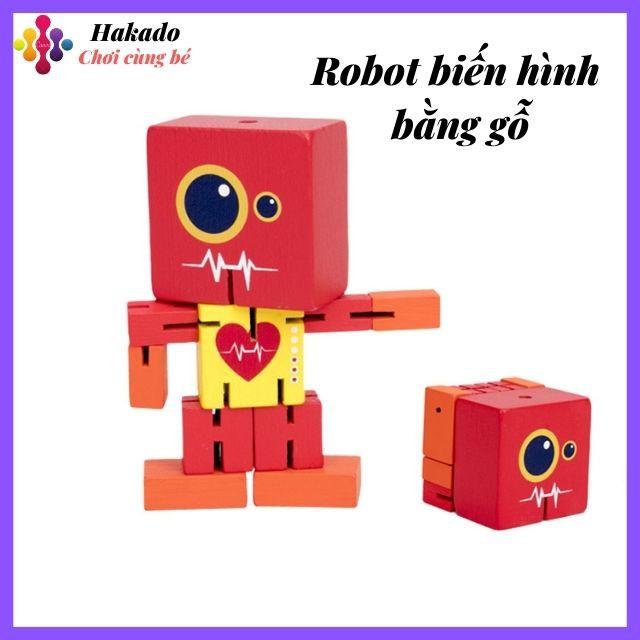Đồ chơi Robot biến hình bằng gỗ