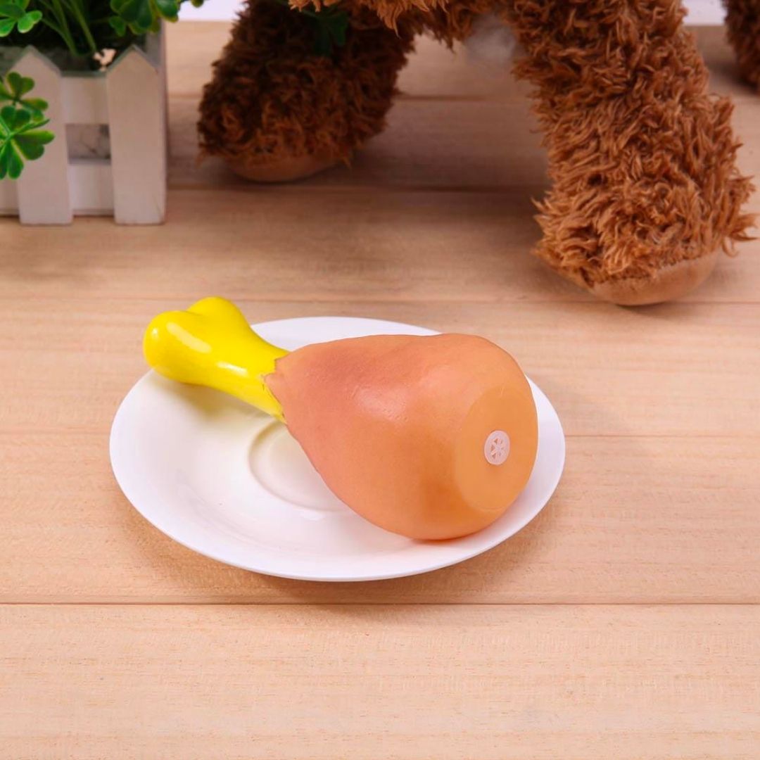 Đồ chơi cho chó mèo hình cái đùi gà