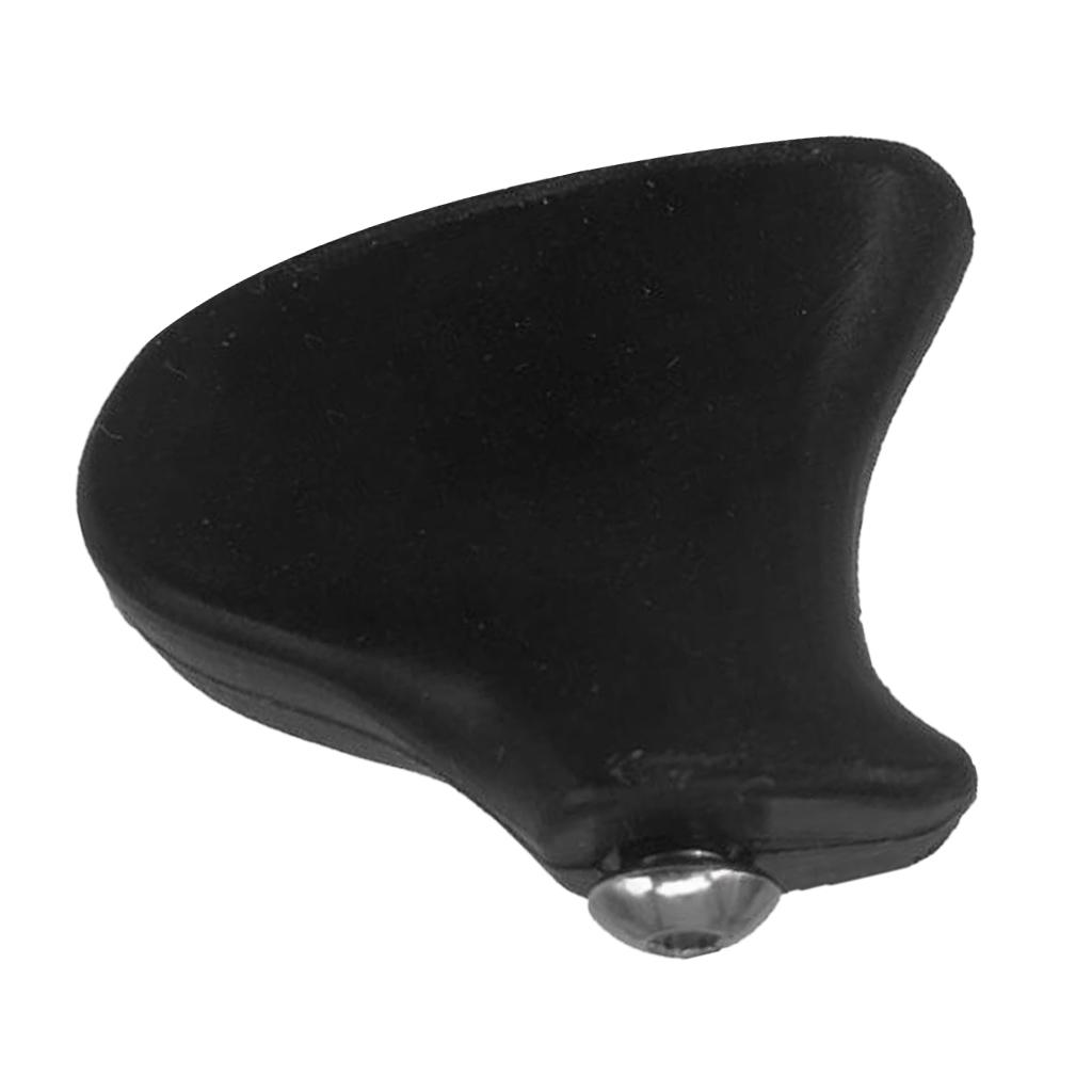 Archery Bow Finger Tab Protector Guard for Recurve Bow Left Right Hand Black