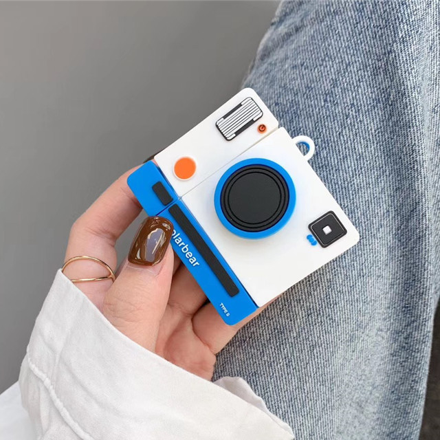 Bao Case Cho Airpods Pro / Airpods 1 / Airpods 2 Hình Máy ảnh PolarBear