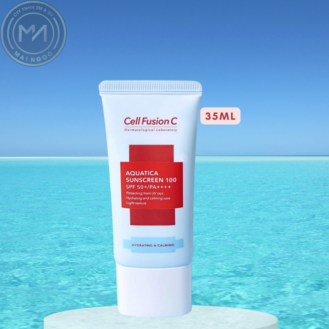 Kem Chống Nắng Cấp Ẩm & Dịu Da Cell Fusion C Aquatica Sunscreen 100 SPF 50+/PA++++