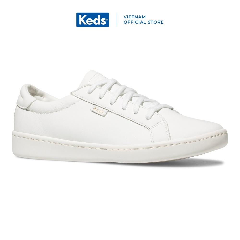 Giày Keds Nữ- Ace Leather White- KD056857