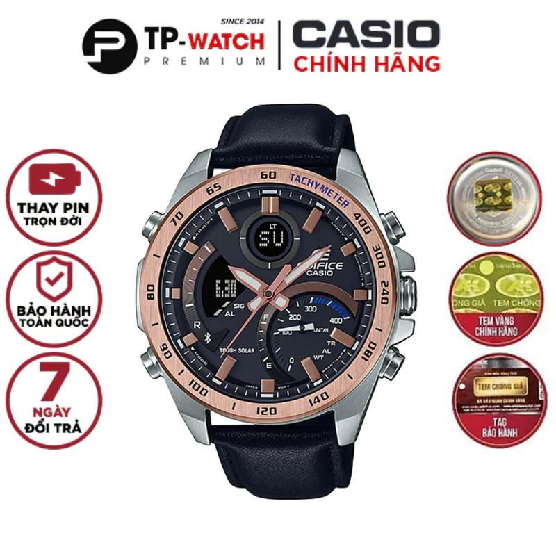 Đồng Hồ Nam Casio Edifice ECB-900GL-1B Pin Năng Lượng - ECB-900GL-1BDR Chính Hãng