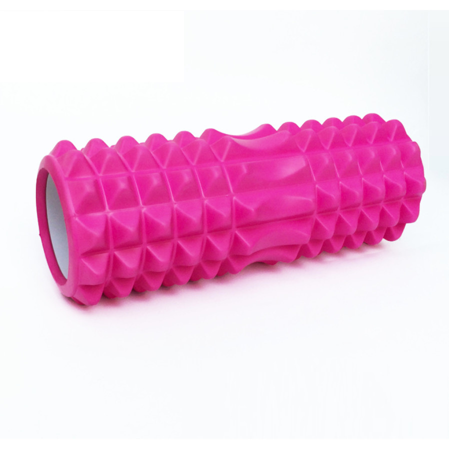 Ống lăn massage gai 33cm- CON LĂN MASSAGE TẬP YOGA GAI  Thể Dục Thẩm Mỹ Gym Massage Giãn Cơ Tập Tạ - Chất liệu EVA PVC Cao Cấp