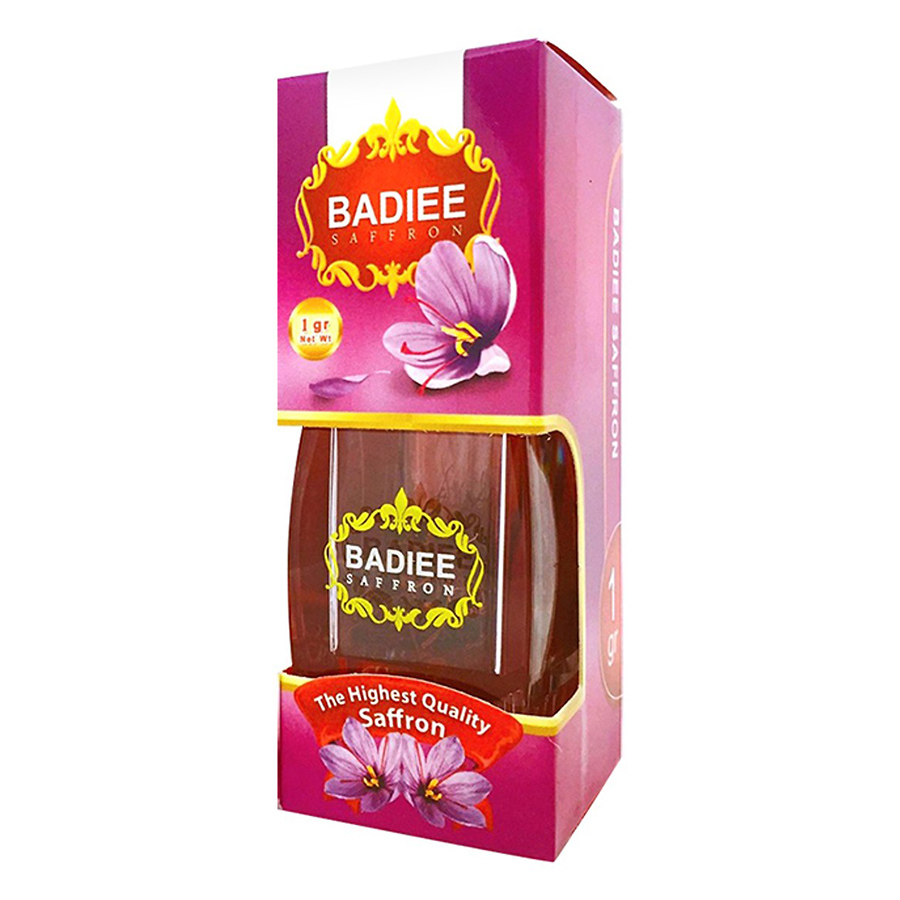 Combo Saffron Salam Gazelle (1g) + Saffron Badiee (1g) - Tặng 1 Hộp Hoa Hồng Và 1 Bình Nước