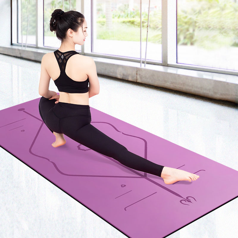 Thảm Tập Yoga Định Tuyến Da PU Cao Cấp Chính Hãng miDoctor + Túi Đựng Thảm Tập Yoga + Dây Buộc Thảm Yoga Định Tuyến