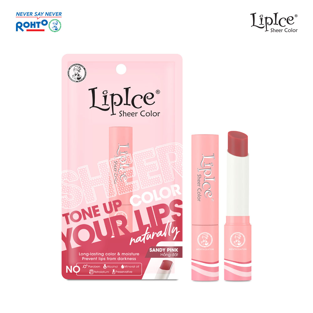 Son dưỡng hiệu chỉnh sắc môi màu tự nhiên LipIce Sheer Color 2.4g (Phiên bản 2023)