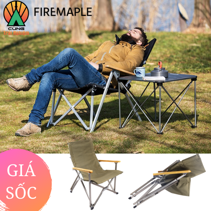 Ghế Xếp Dã Ngoại Dian có tựa Fire Maple FM-GHE-XL