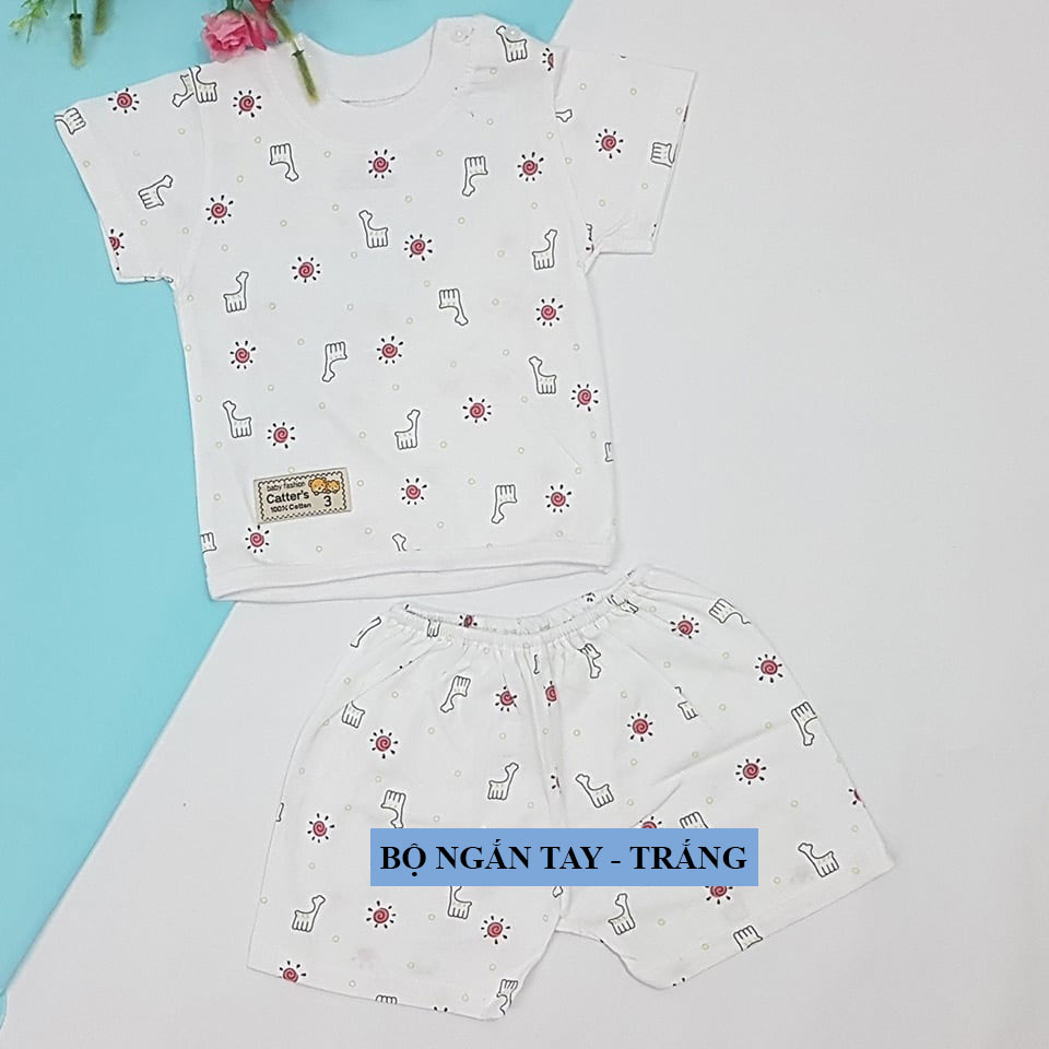 Set 3 bộ đồ sơ sinh cao cấp tiết kiệm cho bé trai và bé gái size 0-3m ( dưới 5,5kg)