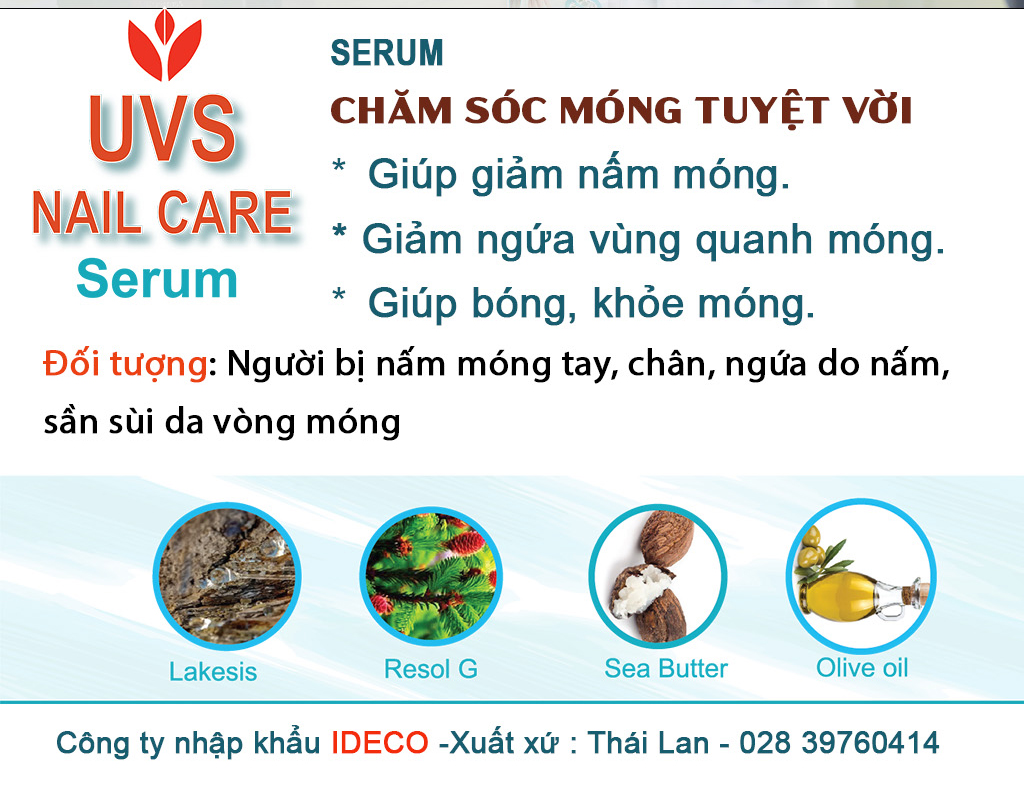 Serum chăm sóc móng UVS NAIL CARE SERUM