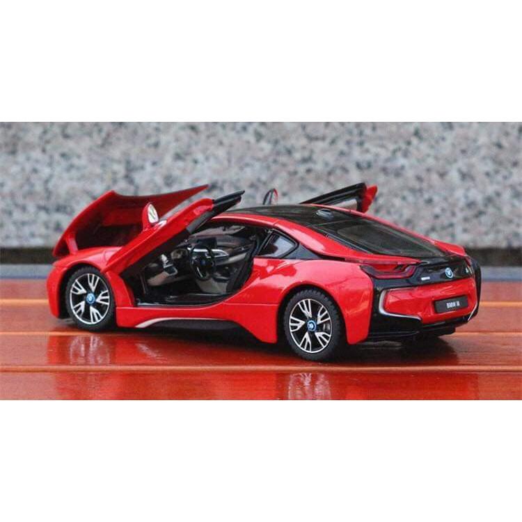 MÔ HÌNH Ô TÔ KIM LOẠI BMW I8 Alloy 1/24