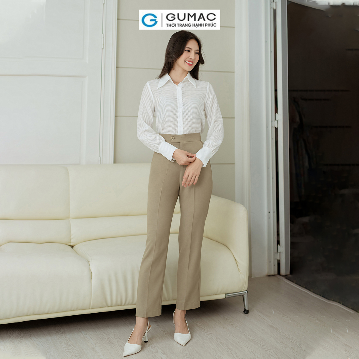 Quần tây cơ bản GUMAC QD08046