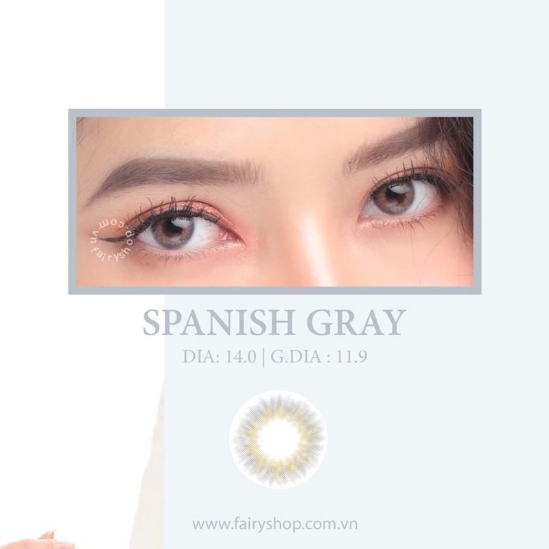 Áp tròng Spanish Gray 14.0mm - FAIRY SHOP CONTACT LENS độ cận 0 đến 8