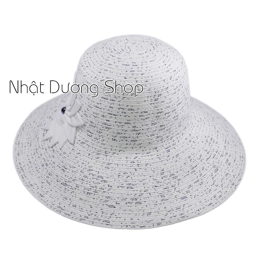 Nón bo nữ vành rộng 11 cm, vòng đầu 56 cm - chất liệu vải cói đẹp thích hợp cho chị em phụ nữ