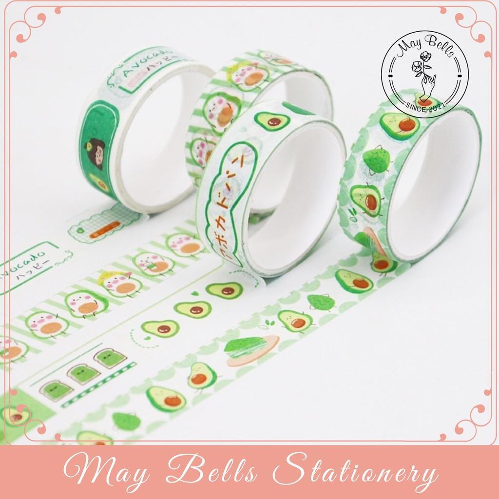 Băng Dính Washi Tape Cute Trang Trí Sổ Tay Đồ Dùng Học Tập Nhiều Họa Tiết