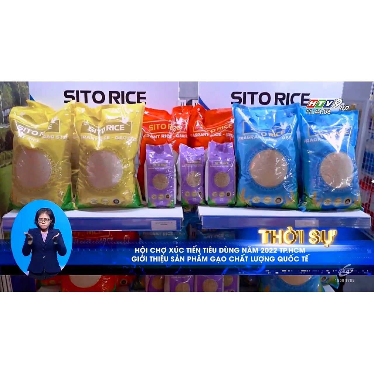 Gạo lứt ST25 SITO RICE Túi 1kg