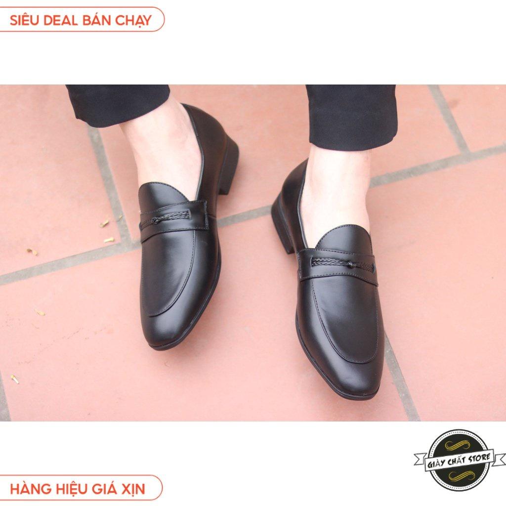 Giày lười nam,giày da nam đế khâu chắc chắn mã l200