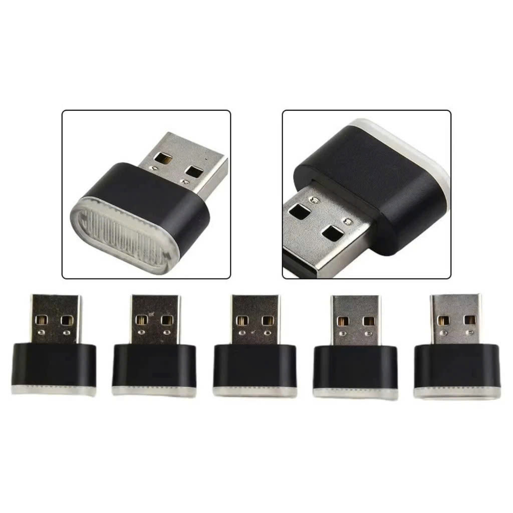 Đèn led usb led cắm vào xe oto Mini USB Xe Hơi MÀU TRẮNG PHỤ KIỆN NỘI THẤT KHÁC